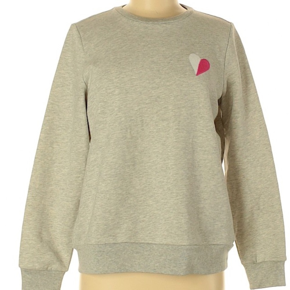 Banana Republic gray sweatshirt sz M